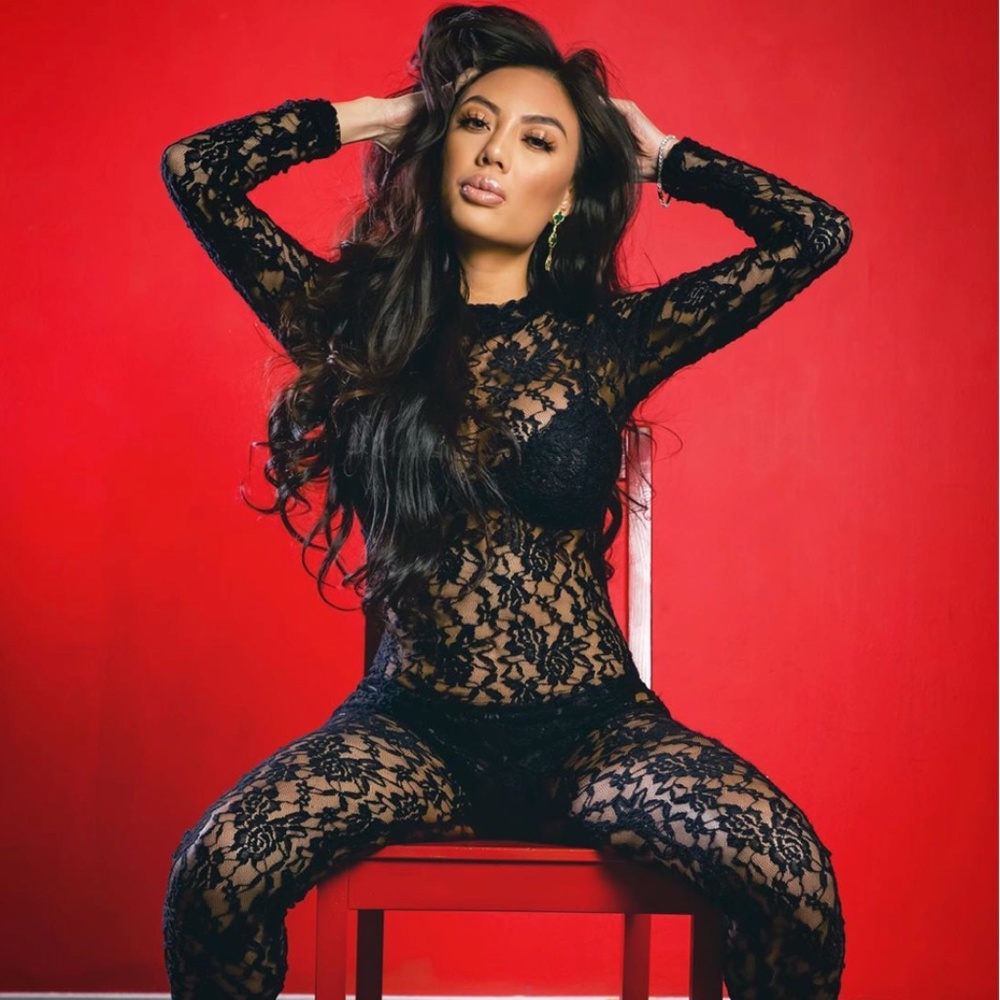 Lace Full Length  Body Suit